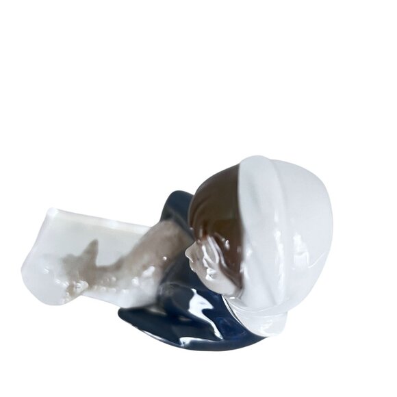 Lladró Porcelain Figurine Girl With Lamb #01004504 Retired Handcrafted In Spain - Picture 8 of 8